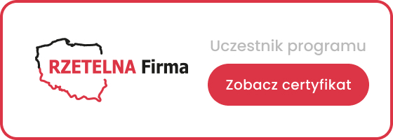 Certyfikat Rzetelna firma